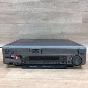 FKT-241219-88 SONY ソニー WV-ST1 ビデオカセットレコーダー VIDEO CASSETTE RECORDER ダビング VHS Hi8 デッキ 通電確認済み