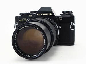 ★訳あり実用品★ オリンパス OLYMPUS OM10 ブラック ボディ 75-150mm レンズセット ★シャッターOK！ #TA5359