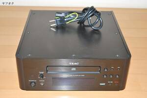 動作品 CDプレーヤー TEAC CD-H750 USB付き ブラック ティアック