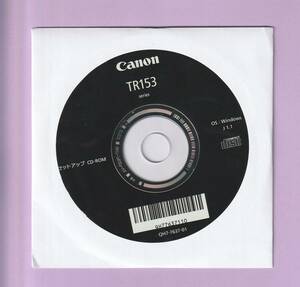 ■canon キヤノン プリンタ■TR153 セットアップCD-ROM■