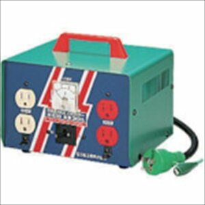 日動 昇圧専用トランス 標準型（連続定格） ３ＫＶＡ ３芯タイプ アース付 [ME30]