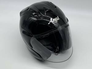 Arai アライ MZ GLASS BLACK グラスブラック ジェットヘルメット Mサイズ