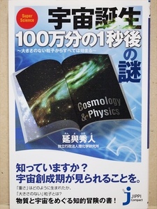 『宇宙誕生100万分の1秒後の謎』　大きさのない粒子からすべては始まる　物質と宇宙をめぐる知的冒険の書　延與秀人　新書　★同梱ＯＫ★