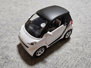 smart 1/24 ミニカー 白