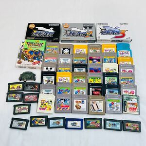 未検品 現状品 Nintendo GB GBA ゲームボーイ アドバンス　大量 まとめ 52本 ゲームソフト ドラクエ　マリオ たまごっち ロックマン 箱付き