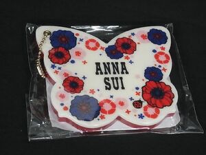 ■未開封■新品■未使用■ ANNASUI アナスイ フラワー 花柄 スライドミラー コンパクトミラー 手鏡 アイボリー系×マルチカラー DD2668