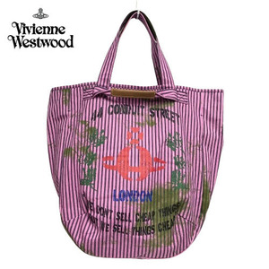 ○★新品未使用　Vivienne Westwood (ヴィヴィアンウエストウッド)　WE DON’T SELL CHEAP THINGS トートバッグ　L　ピンク★○