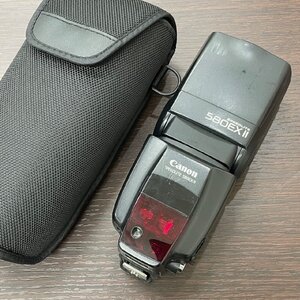 ■【AOT】 Canon キャノン ストロボ フラッシュ 580EX Ⅱ SPEEDLITE スピードライト カメラ デジカメ 一眼レフ 中古 現状品■