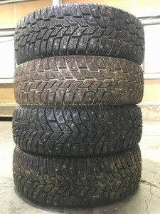 未使用品 スパイクタイヤ ピンタイヤ チップピン(Aa006-1) 185/65R14 86Q VREDESTEIN ICETRAC 4本