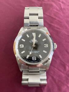 【ジャンク】ロレックス　エクスプローラー（ROLEX　EXPLORER）/　114270　/　2001年式