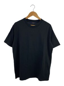 LOUIS VUITTON◆LVエンボスロゴ/Tシャツ/XL/コットン/BLK/RM212 NPG HLY64W