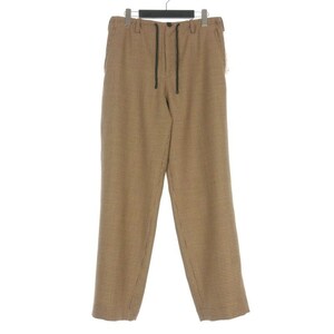 ドリスヴァンノッテン DRIES VAN NOTEN 24AW PENNY PANTS チェックパンツ スラックス 48 ブラウン 茶 242-020905-9106 メンズ