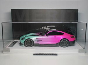 ▲最後1台！世界限定50台！IM 1/18 BENZ メルセデスベンツAMG GT-R GTR BLACK SERIES 新品 Resin Model