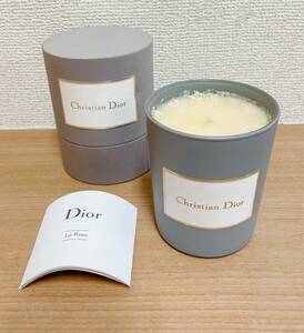 【ディオール Christian Dior BOUGIE CANDLE】ロウソク/アロマキャンドル/フレグランスキャンドル/リラックス/A66-058