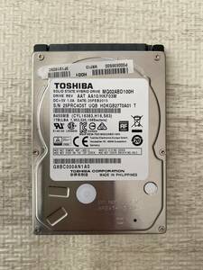 【状態:正常】HDD TOSHIBA MQ02ABD100H 1000GB(1TB) 2.5インチ 厚さ9mm