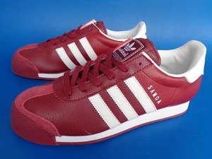 13974■新品 未使用 13年製 adidas SAMOA アディダス サモア オリジナルス 赤 茶 あずき 25 G22593