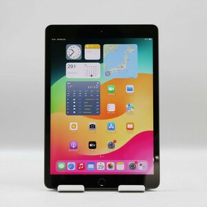 1円スタート 第7世代 Apple iPad Wi-Fiモデル 32GB MW742J/A (A2197) スペースグレイ