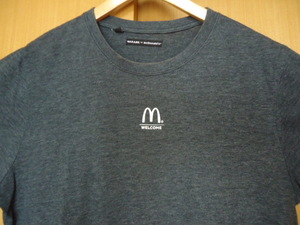 即決　ハワイ　Ｍｃ　マクドナルド　スタッフ　Ｔシャツ　ダークグレー色　Ｌ 