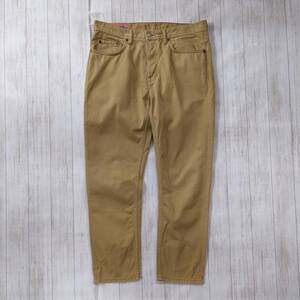 Acne Studios Bla Konst/アクネストゥディオズブロコンスト/River Caramel Twill Pants/チノクロスパンツ/33×32/美シルエット