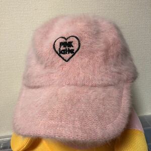 ピンクラテ 帽子 ピンク 女の子 新品 キャップ pink latte