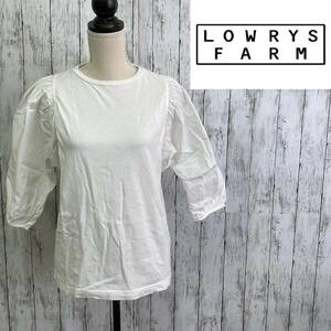 LOWRYS FARM★ローリーズファーム★コットン 長袖 カットソー★サイズF　10-103　