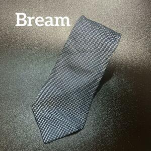 Bream UP to Dated by TORII シルクネクタイ　ブルー系