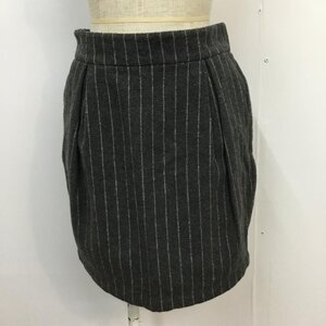 CIAOPANIC FREE チャオパニック スカート ミニスカート タグ付 ストライプ Skirt Mini Skirt Short Skirt 灰 / グレー / 10043342