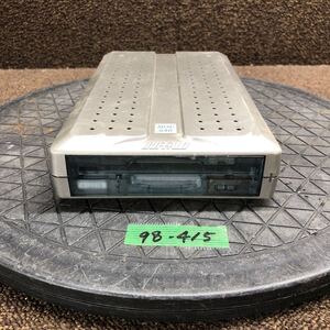 98-415 激安 レトロPC パーツ 外付け MOドライブ 640MB BUFFALO MOU-640 MOU640 USB対応 動作未確認 ジャンク