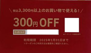 番号通知のみ ★ キングジム オンラインストア 税込み3300円以上で300円オフ 2025.1.31期限