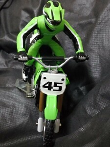 TAIYO ラジコン 室内モトクロス kawasaki KX450F 箱説付！