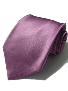 ブルックスブラザーズ BROOKS BROTHERS 美品 未使用品 光沢 ネクタイ アメリカ製 シルク 無地 紫 パープル 004188 ゆうパケット