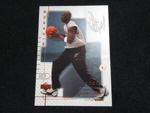 MICHAEL JORDAN　マイケル・ジョーダン　NBA復帰直前　練習時　ウィザース　2001　UPPER DECK 　OVATION