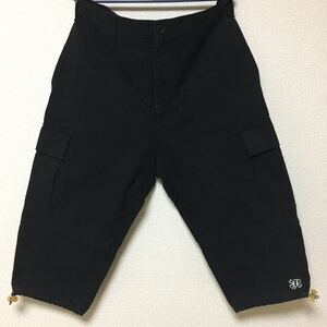 アンダーカバー　UNDERCOVER カーゴパンツ　7分丈　黒　サイズM 美品