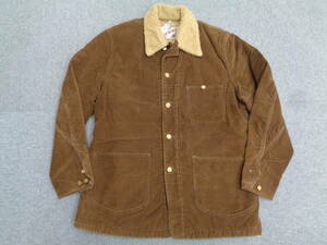  激レア 希少！ オリジナル70年代 Lee Outerwear Corduroy Boa Coverall SIZE 40くらい ブラウン