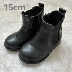 pairmanon フェイクレザー サイドゴアブーツ　ショートブーツ　15cm