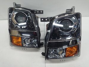 【レンズ再生加工＆コーティング施工済】ワゴンR RR 純正 ヘッドライト 左 HID レべ付 MH21S KOITO 100-59052 スズキ MH22S 点灯確認済