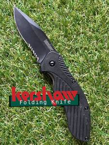 KERSHAW #036 Clash Black カーショウ フォールディングナイフ 折りたたみナイフ