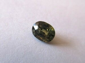 ★イエローグリーン褐色　サファイア　ルース1点　約1.5ct　#1861