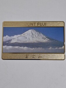 富士山　テレカ　テレフォンカード　50度数　未使用品