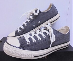 ★コンバース★CONVERSE ALL STAR US FRAYEDDENIM OX (コンバース　オールスターＵＳフレイドデニム）ブラック24.5(大き目）