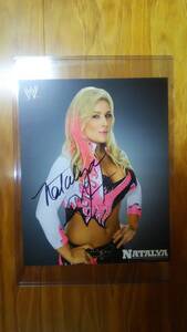 WWE　　Natalya　ナタリア　　直筆サイン