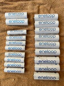 eneloop１９本（単３-11本　単4-8本 ）SANYOサンヨー三洋電機 ENELOOPエネループ 単三 電池 Panasonicパナソニック