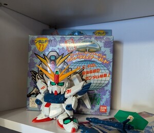 バンダイ 元祖SDガンダム「77 ガンダムF91」※組み立て済