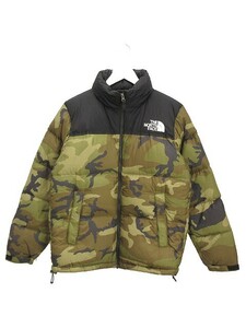 ザノースフェイス THE NORTH FACE NUPTSE JACKET ND91842 ヌプシジャケット ダウンジャケット L グリーン 迷彩