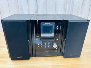 ☆ Panasonic パナソニック CD/MD/カセット ミニコンポ SA-PM37MD SA-1026L140 ☆