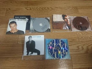 ★☆Ｓ07131　リッキー・マーティン（Ricky Martin)【Vuelve】【Sound Loaded】【Ricky Martin】　CDアルバムまとめて３枚セット☆★