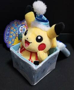 送料無料 ポケモン ぬいぐるみ ピカチュウ Pokmon Christmas in the Sea クリスマス サンタ pokemon Pikachu Plush Doll