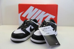 NIKE ナイキ TDE Dunk Low ダンクロー White/Black ベビー シューズ CW1589-100 12　61CG00