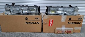 ★超希少★新品未使用★日産F31レパード★前期ヘッドライトユニット★ 左右セット