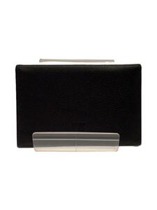 LOEWE◆BUSINESS CARD HOLDER/カードケース/レザー/BLK/メンズ/103.30EF16